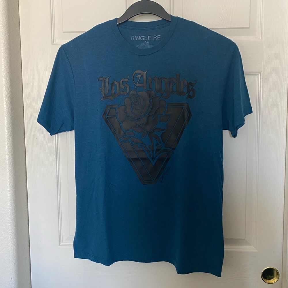 RING OF FIRE Men’s Short Sleeves T Shirt Size XL